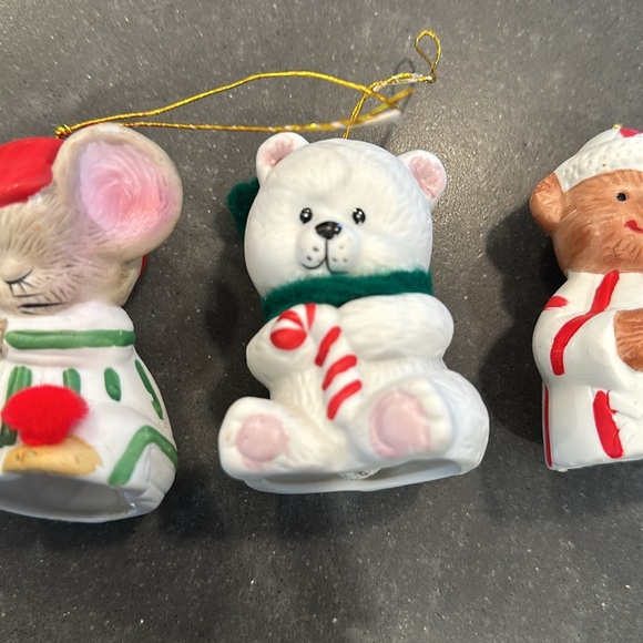 S/3 JASCO LIL CHIMERS CHRISTMAS ORNAMENTS - Picture 3 of 8